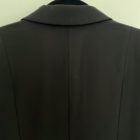 Black Ann Taylor Wool Blend Blazer size 8 - Picture 8 of 8